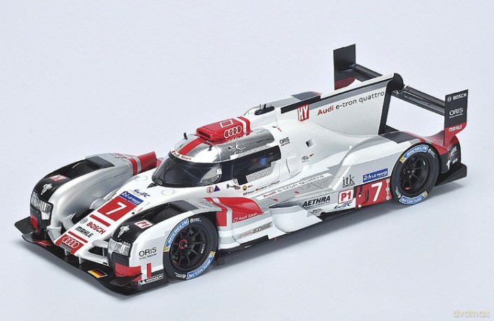Audi R18 e-tron Quattro #7 M. Fassler/A. Lotterer/B. Treluyer 3rd LMP1 Le Mans 2015