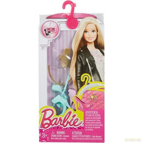 BARBIE Dodatki do ubranek, niebieskie