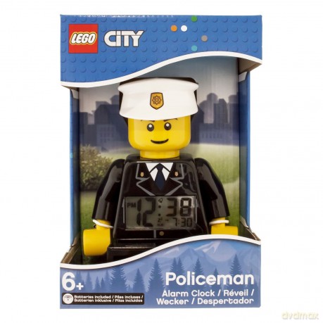 LEGO Budzik City Policjant [KLOCKI]