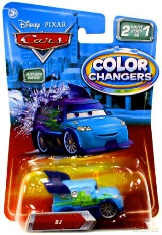 CARS Samochodzik zmieniający kolor DJ