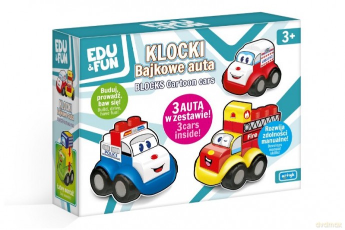 Edu&Fun Auto-Klocki [KLOCKI]