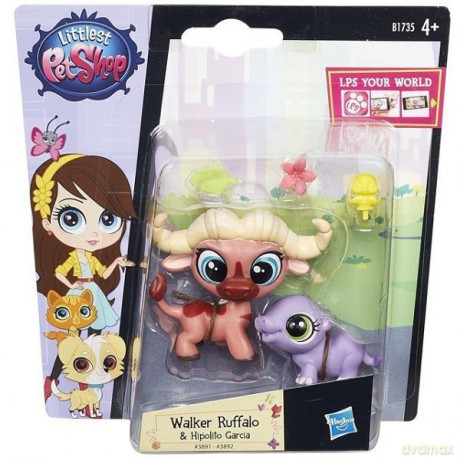 HASBRO Littlest Pet Shop Pies gończy i Lis [FIGURKA]