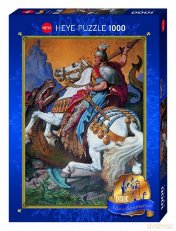 HEYE 1000 el. Święty Grzegorz i smok [PUZZLE]