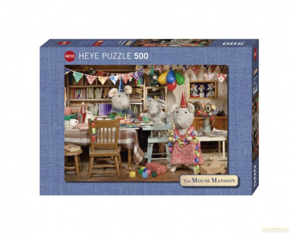 HEYE 500 el. Myszki na urodzinach [PUZZLE]