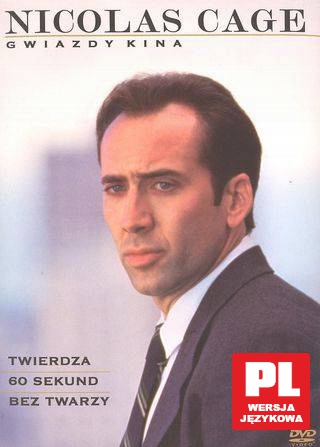 Gwiazdy kina: Nicholas Cage - Twierdza/ 60 sekund/ Bez twarzy BOX [3DVD]