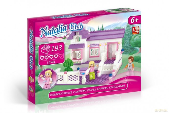 Klocki Natalia - Domek z ogródkiem [KLOCKI]