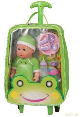 Lalka 29 cm w walizce