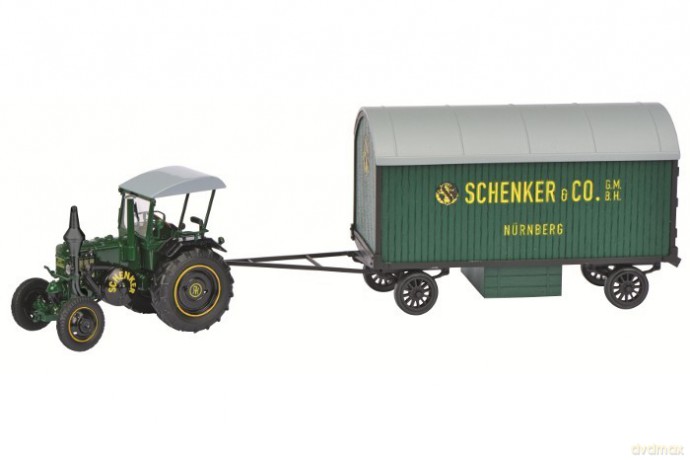 Lanz Ackerluft with Trailer Schenker