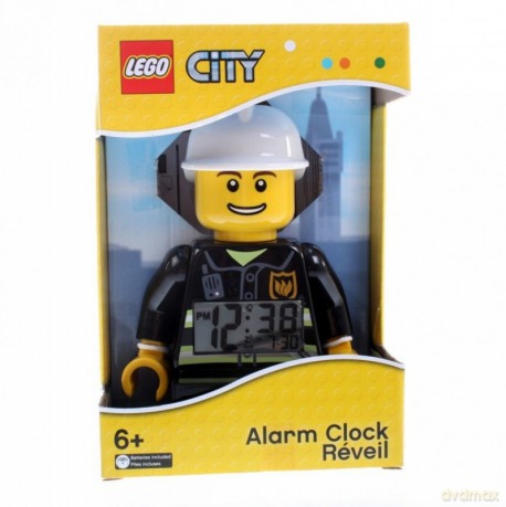 LEGO Budzik City Strazak [KLOCKI]