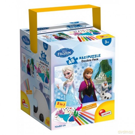 LISCIANIGIOCHI 48 el. Frozen maxi w walizce [PUZZLE]