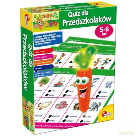 LISCIANIGIOCHI Quiz dla przedszk.5-6 lat [GRA]