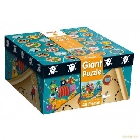 LUDATTICA Gigant puzzle Statek piracki [PUZZLE]