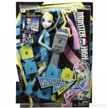 MONSTER HIGH Frankie elektryzujace włosy