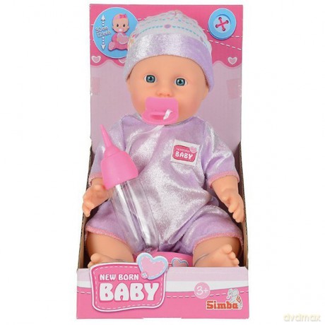 NBB Lalka Funkcyjna 30cm, fiolet