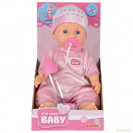 NBB Lalka Funkcyjna 30cm, róż
