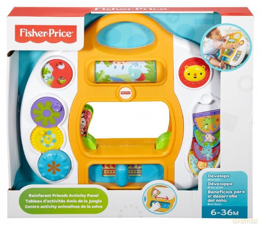 Panel do zabawy Przyjaciele z lasu tropikalnego FISHER-PRICE