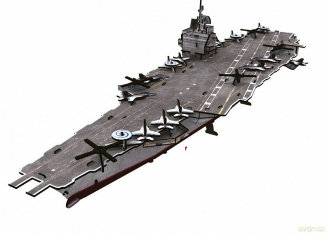 PUZZLE 3D Lotniskowiec USS Enterprise [PUZZLE]
