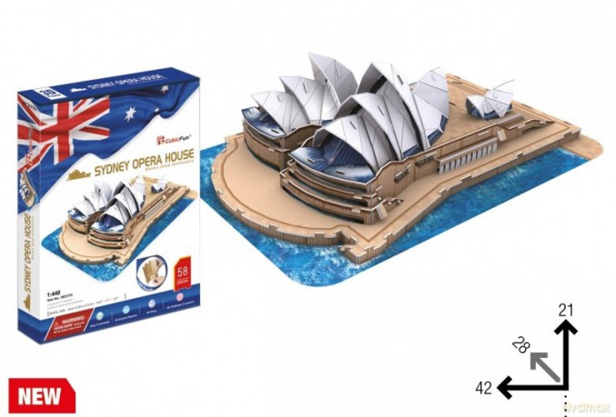 PUZZLE 3D Opera Sydney zestaw XL [PUZZLE]