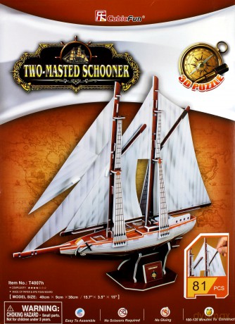 PUZZLE 3D Two-Mastedscho oner [PUZZLE]