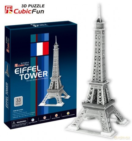 PUZZLE 3D WIEŻA EIFFEL [PUZZLE]