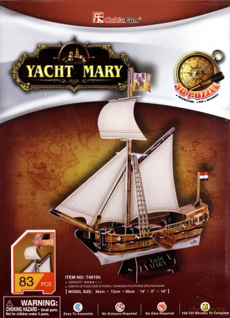 PUZZLE 3D Yacht Mary [PUZZLE]