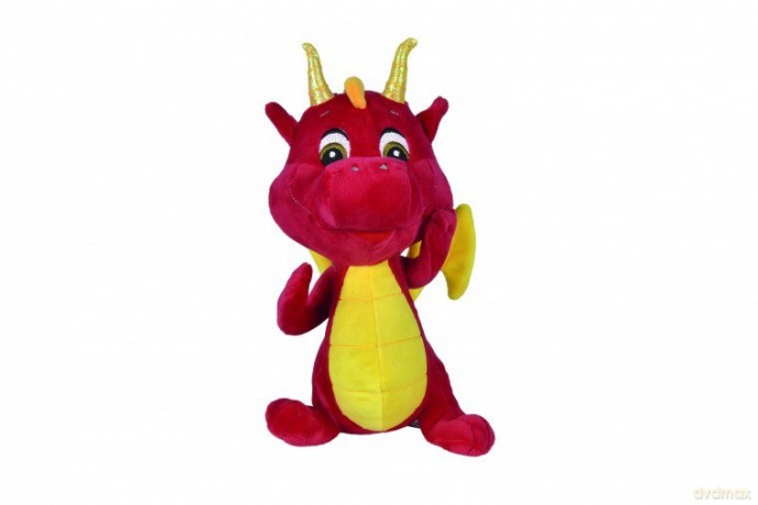 Safiras plusz 25 cm czerwony