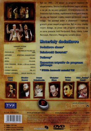Kabaret Potem: 15 sztuk [DVD]