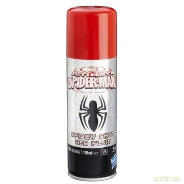 Spiderman Pajęcza Sieć w sprayu, czerwona