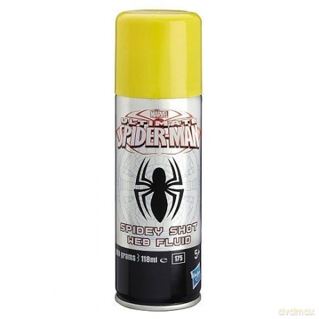 Spiderman Pajęcza Sieć w sprayu, żółta