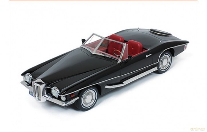 Stutz Blackhawk Convertible 1971 (black)