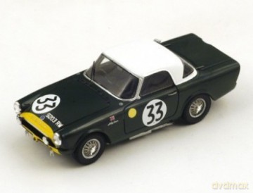 Sunbeam Alpine #33 P. Hopkirk/P. Jopp Le Mans 1962