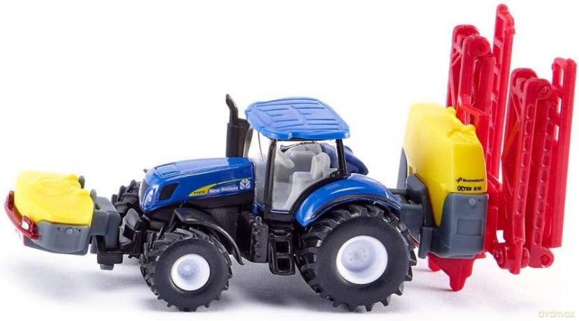 Traktor New Holland z opryskiwaczem