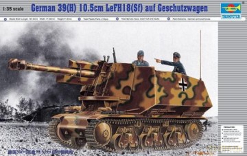 TRUMPETER German 39(H) 10.5cm