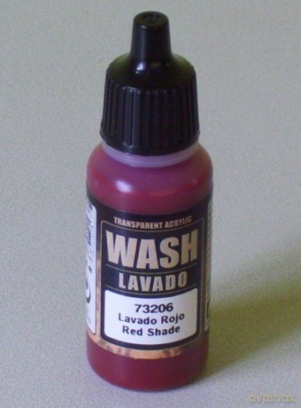 VALLEJO WASH-CZERWONY 17 ml