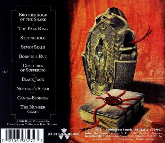 Testament: Brotherhood Of The Snake [CD]