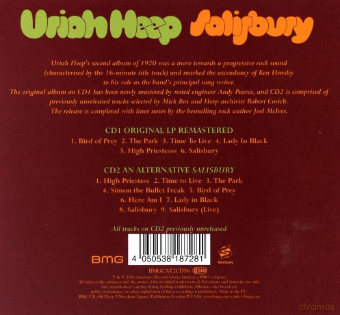 Uriah Heep: Salisbury [2CD]