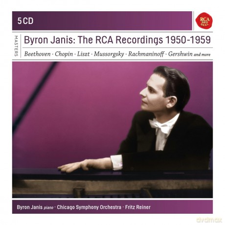 Byron Janis: Byron Janis - The RCA Recordings 1950-1959 [5CD]