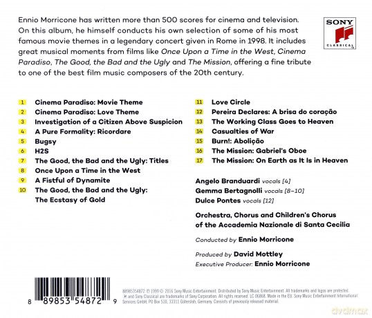 Ennio Morricone: Ennio Morricone conducts Ennio Morricone [CD]