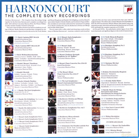 Nikolaus Harnoncourt: Harnoncourt - The Complete Sony Recordings [BOX] [65CD]