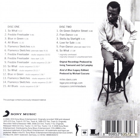 Miles Davis: Kind of Blue [2CD]