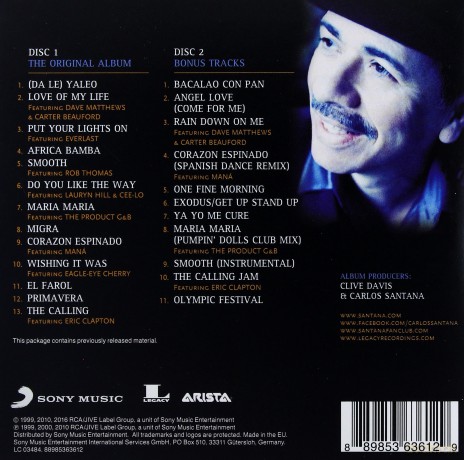 Santana: Supernatural [2CD]