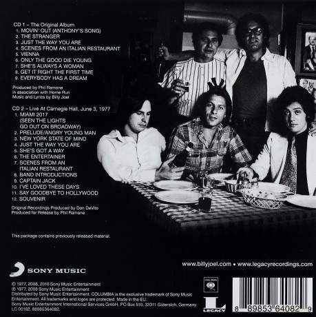 Billy Joel: The Stranger [2CD]