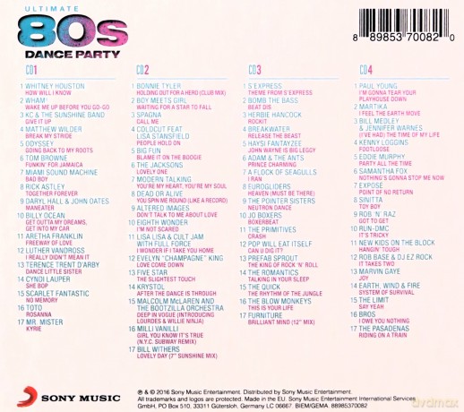 Ultimate... 80s Dance Party [4CD]