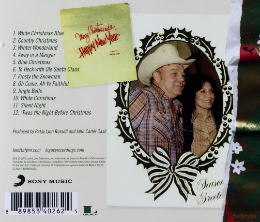 Loretta Lynn: White Christmas Blue [CD]