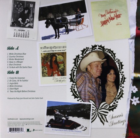 Loretta Lynn: White Christmas Blue [Winyl]