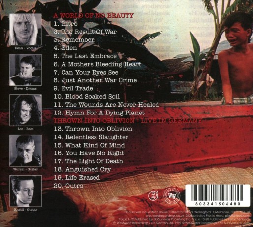 Disgust: A World Of No Beauty (digipack) [CD]