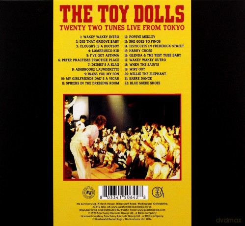 Toy Dolls: Twenty Two Tunes Live From Tokyo (digipack) [CD]