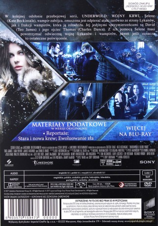 Underworld: Wojny Krwi [DVD]