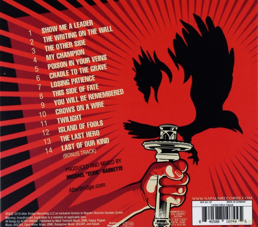 Alter Bridge: The Last Hero (digipack) [CD]