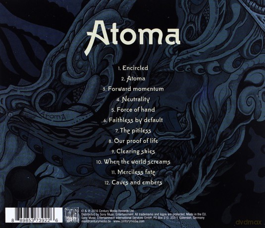 Dark Tranquillity: Atoma [CD]
